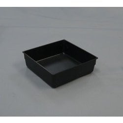 整理ケース角型 中 ブラック 6029