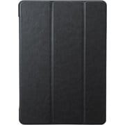 PDA-IPAD1607BK [iPad 10.2インチ 2021年モデル/2020年モデル/2019年モデル用 ソフトレザーケース ブラック]