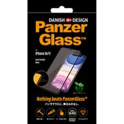 2665JPN [PanzerGlass（パンザグラス） iPhone 11/XR Black 衝撃吸収 エッジトゥエッジ]