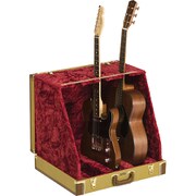 ギタースタンド・ハンガー Fender Classic Case Stand Tweed 3Guitar