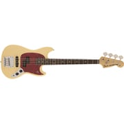 エレキベースギター Fender Made in Japan Hybrid Mustang Bass Rosewood Vintage White