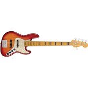 エレキベースギター Fender American Ultra Jazz Bass V Maple PlasmaRedBurst