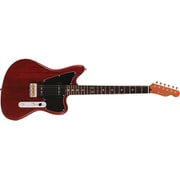 エレキギター Fender Limited Mahogany Offset Telecaster P90 Maple Crimson Red Trans
