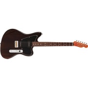 エレキギター Fender Made in Japan Limited Mahogany Offset Telecaster P90 Maple Black Trans