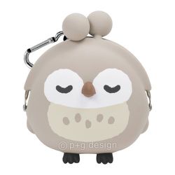 ヨドバシ Com ピージーデザイン 3d Pochi Friends Bird オウル グレー キャラクターグッズ 通販 全品無料配達