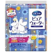 限定 シルコットウェット ピュアウォーター 詰替 60枚×3個 ムーミン