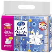 限定 シルコットウェット ピュアウォーター 詰替 60枚×8個 ムーミン