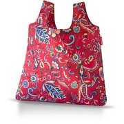 39247121 [エコバッグ reisenthel MINI MAXI SHOPPER POCKET 15L PAISLEYRUBY]