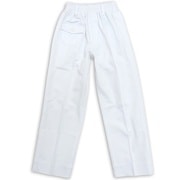 布帛白無地ロングパンツ 17000 シロ無地ロングパンツ 150cm