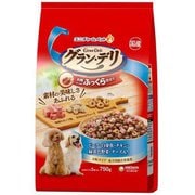 グラン・デリふっくら仕立てビーフ・白身魚・チキン・緑黄色野菜・チーズ・角切りビーフ粒入り 成犬用総合栄養食 750g