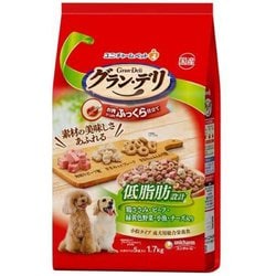 グラン・デリ ふっくら仕立て 低脂肪 鶏ささみ・ビーフ・緑黄色野菜・小魚・角切りビーフ粒入り [犬用 1.7kg 総合栄養食]