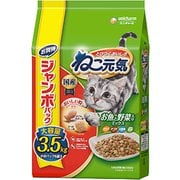 ねこ元気 お魚と野菜入りミックス3.5kg