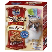 銀のスプーン 三ツ星グルメ お魚味クリーム まぐろ味レシピ 3種のアソート [猫用 ドライフード 180g 成猫（1歳～） 総合栄養食]