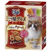 銀のスプーン 三ツ星グルメ お魚味クリーム お魚・鶏ささみレシピ 3種のアソート [猫用 ドライフード 180g 成猫（1歳～） 総合栄養食]