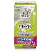 デオトイレ 複数ねこ用 消臭・抗菌シート16枚