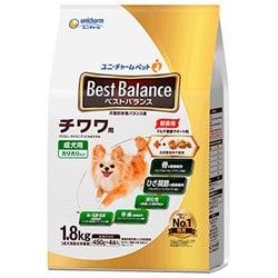 ベストバランス カリカリ仕立て チワワ用 [犬用 ドライフード 1.8kg 総合栄養食]