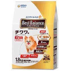 ベストバランス カリカリ仕立て チワワ用 7歳以上用 [犬用 ドライフード 1.8kg 7歳以上 総合栄養食]
