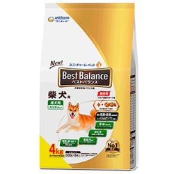 ベストバランス カリカリ仕立て 柴犬用 [犬用 ドライフード 4kg 総合栄養食]