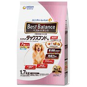 ベストバランス ふっくら仕立て ミニチュア・ダックスフンド用 7歳が近づく頃から始める低脂肪 [犬用 ソフトフード 1.7kg 7歳以上 総合栄養食]