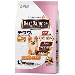 ベストバランス ふっくら仕立て チワワ用 10歳以上用 [犬用 ソフトフード 1.7kg 10歳以上 総合栄養食]