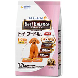 ベストバランス ふっくら仕立て トイ・プードル用 10歳以上用 [犬用 ソフトフード 1.7kg 10歳以上 総合栄養食]