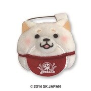 忠犬もちしばぬいぐるみバッジ うめ [キャラクターグッズ]
