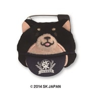 忠犬もちしばぬいぐるみバッジ ごま [キャラクターグッズ]