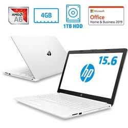 ヨドバシ.com - HP HP 15-db G1モデル A6-9225/メモリ 4GB/HDD 1TB/15.6インチワイド/Office Home  ＆ Business 2019/Windows 10 Home （64bit）/日本語配列/ピュアホワイト 7WN80PA-AAAA  通販【全品無料配達】