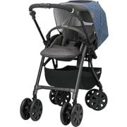 ベビーカー A型両対面 対象月齢:1カ月~36カ月頃 体重15kg以下 クロスゴー 4キャス エッグショック UJ セレスティアルブルー