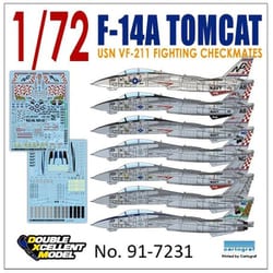 add 11AW9191004 関税送料込 ヨドバシ.com - DXMデカール 91-7231 USN F-14A トムキャット VF