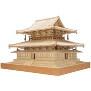 建築 1/75法隆寺 金堂 改良版 [1/75 木製建築模型]