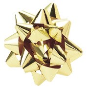 XMAS 金リボンボウ 127124
