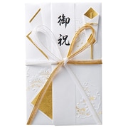 和しぐさ 高級金封 金白花結 キ-WS3102