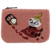 限定 さがら刺繍フラットポーチムーミン2019AutumuWinterピンク S2283190