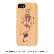 KBC-03996 [iPhone 8/7/6 BAMBOO CASE SKATE GIRL]