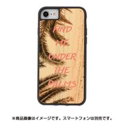 KBC-04504 [iPhone 8/7/6s/6 WOOD CASE FIND ME UNDER THE PALMS]