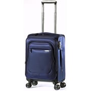 ソフトキャリーケース 拡張機能付き 旅行日数目安：1～2泊 34L/拡張時39L TSAロック搭載 機内持ち込み可 ALK-7020-18 ネイビー