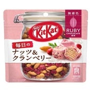 キットカット 毎日のナッツ＆クランベリー ルビー パウチ 31g