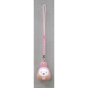 miffy 福だるま さくら色 根付鈴 [キャラクターグッズ]