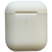 AirPods(第2世代)/ AirPods(第1世代) 衝撃吸収 極薄軽量 シリコンケース クリアホワイト TR-AP19-SC-CLWT