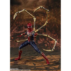 ヨドバシ Com バンダイスピリッツ S H Figuarts フィギュアーツ アイアン スパイダー Final Battle Edition アベンジャーズ エンドゲーム 塗装済み可動フィギュア 全高約150mm 通販 全品無料配達