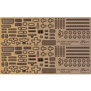 72M-205 陸上自衛隊 1/2tトラック 部隊用＋警務隊用 純正エッチングパーツ [1/72スケール ディティールアップパーツ]