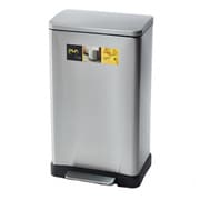 JH-8858TC [JAVA Lase ペダルビン ステンレス ゴミ箱 30L MT]