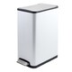 JAVA YUEYA ペダルビン ステンレス ゴミ箱 30L WH JH-8866