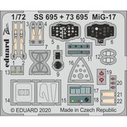 EDUSS695 MiG-17 ズームエッチングパーツ エアフィックス用 [1/72スケール エッチングパーツ]