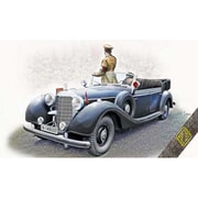 UA72577 独・グロッサー770K カブリオレ・国家元首専用車・フィギア付き [1/72スケール プラモデル]