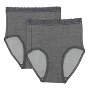 ナイロンFTYショーツ2P L グレー 921-33545-32