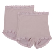ナイロンFTY1分丈ショーツ2P L ピンク 921-33546-30