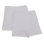ベアフライス1分丈ショーツ2P L パープル 921-33548-32