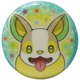 T01B1239 ポケモン 光る安全バッジ ワンパチ [キャラクターグッズ]